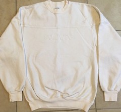 Vtg 80s GUESS USA Jeans Faded Spellout Sweatshirt S Designer Hip Hop Grunge ASAP