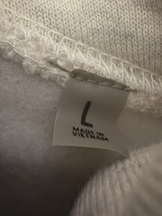 Essentials Hoodie Light Oatmeal Size Large, Brand New
