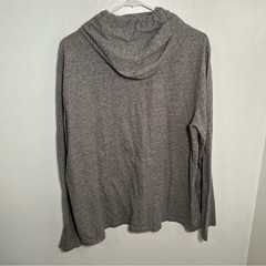 Polo Ralph Lauren Men’s Size Large Hooded T-Shirt Long Sleeve Light Heather Gray