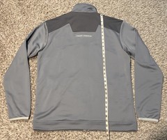 NWT Under Armour Men’s L Basketball Full Zip Gray Track Jacket All Season Loose