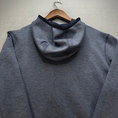 32 Degrees Motion Full Zip Hoodie Jacket Regular Size Large Blue Heathered Tech
