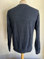CHAMPION ATHLETIC APPAREL Official Retro Blue Crew Neck Sweatshirt Size Small