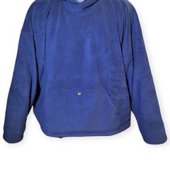 Size XL – Men’s Yeezy Gap Designed By Balenciaga Polar Fleece Dark Blue Hoodie