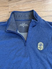 Vineyard Vines Men’s XL Blue 1/4 Zip Fleece Sweatshirt Nashville SC