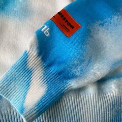 HERON PRESTON LUXURY SPLASH KNIT PRINTED CREWNECK S M L XL 2XL