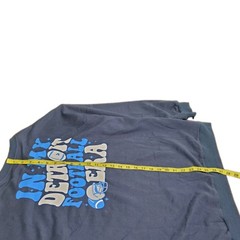 ​Detroit Football Era Sweatshirt Mens Large Dark Gray Navy Blue Graphic Pullover