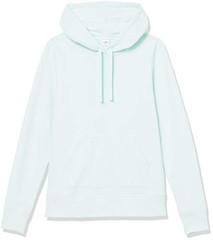 AMAZON ESSENTIALS REGULAR-FIT BRUSHED BACK FLEECE PULLOVER HOODIE – – AQUA BLUE