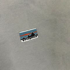 Patagonia Daily Crewneck Sweatshirt Men XL Salt Gray French Terry Organic Cotton