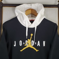 NIKE x JORDAN Size Small Mens Performance Cotton Blend Hoodie Jumpman Sweatshirt