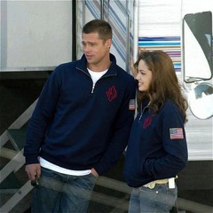 Retro Quarterzip Pullover Hoodie JEE Embroidery Pattern Sweatshirt USA
