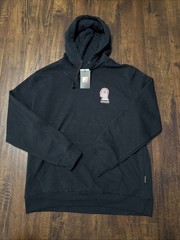 NWT Quiksilver Dream Sessions Surfing Black Fleece Lined Hoodie Men’s L. F4