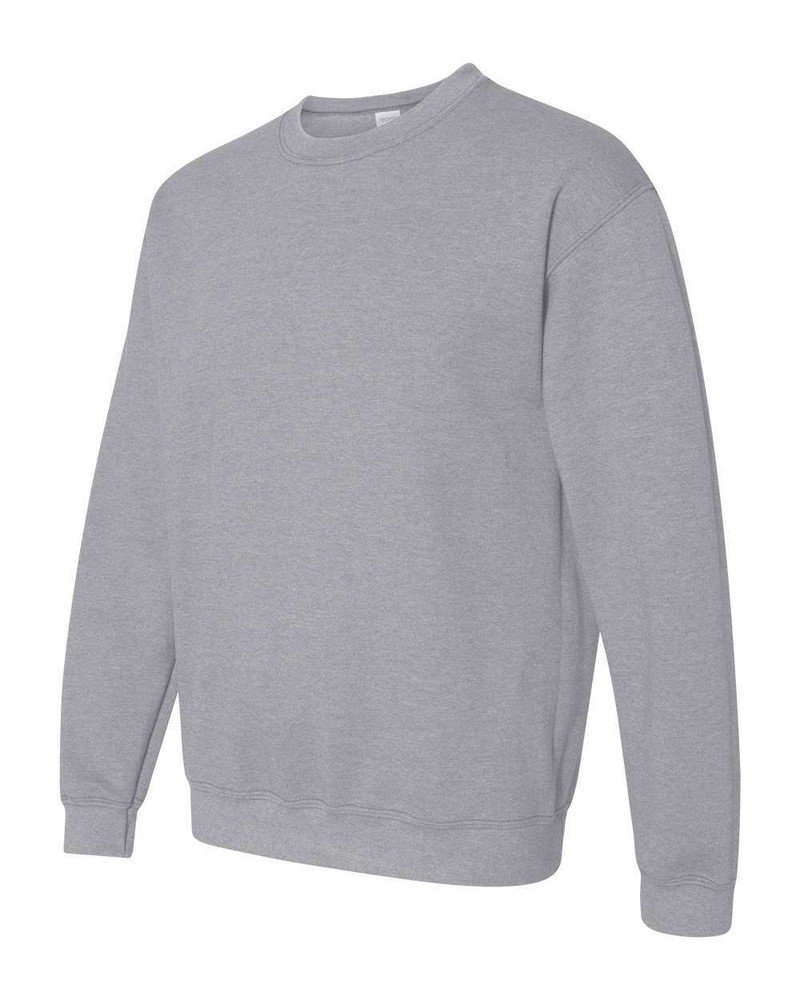 Gildan Heavy Blend Sweatshirt Plain Crewneck Long Sleeves Men Sweatshirt 18000