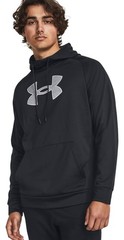 Under Armour Men’s Armour Fleece Big Logo Hoodie (Black) 1379854-001 $60