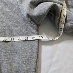 Dickies Men’s Gray Full Zip Hooded Waffle Lined Hoodie w/ Pockets Size L