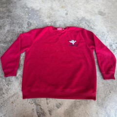 Coca-cola Men’s Red and Burgundy Sweatshirt