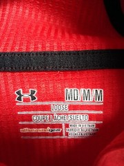 Under Armour All Season Gear Hoody Red Lightweight Men’s Medium Training Running