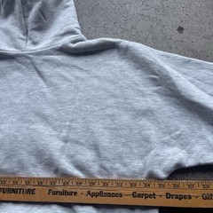 Kanye West SZN X Season 10 Oversized Grey Zip Up Hoodie