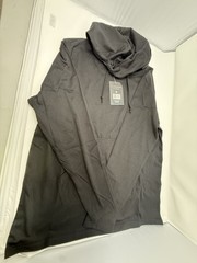 BLUE ICE STRETCHABLE COMFY HOODIE 60% PLOYESTER AND 40% COTTON – SIZE: – BLACK