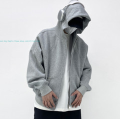 New Mens Full Zip Casual Cotton Hooded Coat Pullover Hoodies Casual Sweatshirts