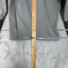 The North Face Gray Zip-Up 100% Polyester Performance Hoodie Men’s Small