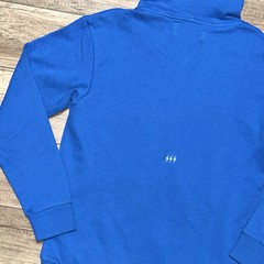 Seek Discomfort Yes Theory Lightning Bolt Classic Blue Pullover Hoodie Mens S