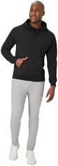 Men’s No Closure Hoodie Long Sleeve Hooded Neck Daily Wear Cotton, Cotton Blend