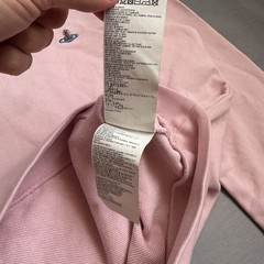 Vivienne Westwood Orb Logo Pink Sweatshirt Men’s Size M Made in Turkey