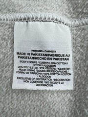 Nike Hoodie Mens Large White Fleece Pullover Swoosh Logo Kangaroo Sweatshirt