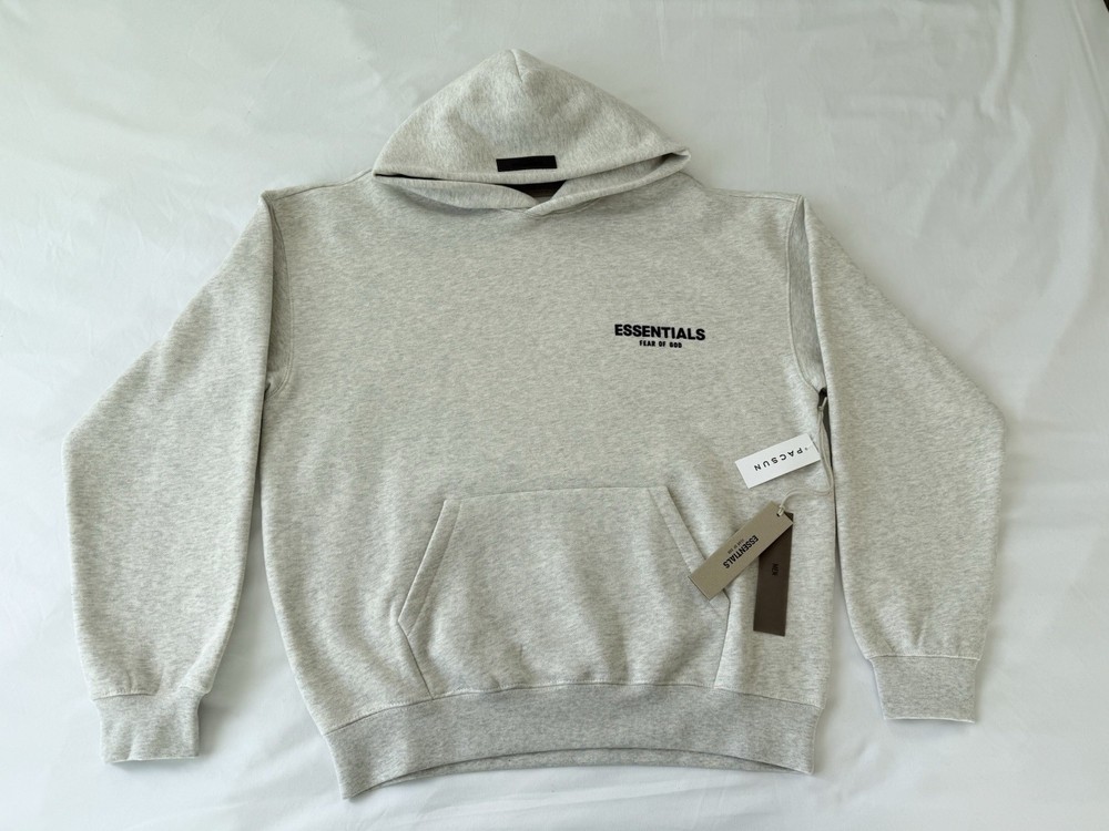 Essentials Pullover Hoodie Light Oatmeal Size Small New With Tags