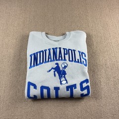 NFL Ultra Game Indianapolis Colts Sweatshirt Gray Size Small NWT MSRP $75