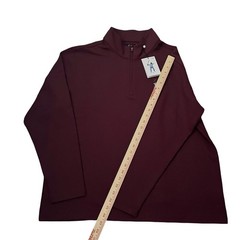 Eastside Golf Men’s Signature Quarter 1/4 Zip Fig Size 2XL Embroidered Pullover