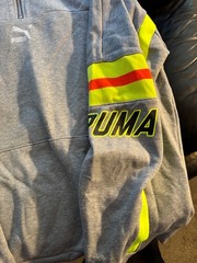 Puma brand 1/4 zip hoodie L new no tag Mint designer heavy studio wardrobe sale
