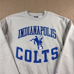 NFL Ultra Game Indianapolis Colts Sweatshirt Gray Size Small NWT MSRP $75