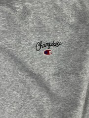 Champion Men’s XXL University Script Sweatshirt Light Heather Gray EUC