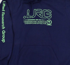 Lifted Research Group LRG Mens Original Overground Effective Navy Hoodie NWT 4XL