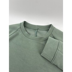 Lululemon City Sweat Crewneck Pullover Sage Green XL Sweatshirt Raglan Sleeve