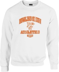Collegiate Apparel Bowling Green Athletics Crewneck Sweatshirt, Vintage Design