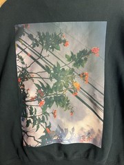 Fear Of God Essential Floral Flowers Cherry Blossom Hoodie Mens XXS Sweatshirt