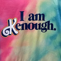 “I Am Kenough” Rainbow Hoodie 4XL Tie Dye Multicolor Barbie Movie Mattel