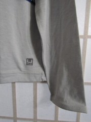 NWT HUK Waypoint Lt Gray Hoodie Rayon/Poly Blend Lightweight Shirt Men’s S