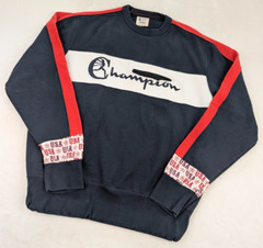 Vtg Champion Todd Snyder Crewneck Mens 2XL Red White Navy USA Pocket RARE
