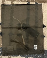 Black Fear Of God Essentials Pullover Hoodie “stretch limo” Size Small