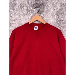Vintage Russell Athletic Sweatshirt Small Mens Made USA Crewneck Deep Red