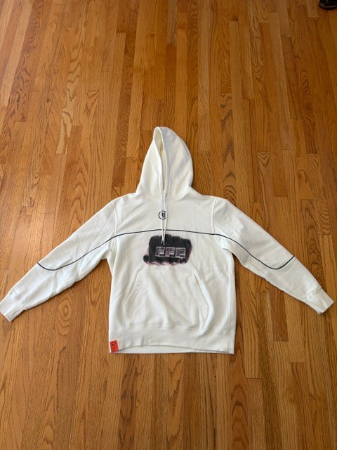 Nike By You Fútbol 90 Hoodie Men’s Medium White PAZ 11 HV3509-133 Rare
