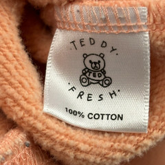 Teddy Fresh Hoodie Sweatshirt Mens M Multicolor Colorful Colorblock Logo 90s