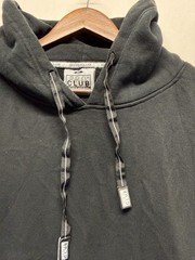 Pro Club Heavyweight Hoodie Mens XL Black Cotton Fleece Lined Ribbed Pullover