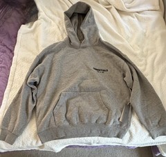 Fear Of God Essentials Light Oatmeal Hoodie Size Medium Brand New Men’s