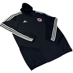 Adidas Tiro 19 Warm Top Mens XL Black Climawarm Hooded Soccer Jersey DJ2593 NWT