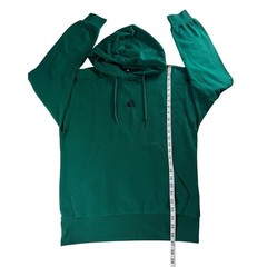 Adidas Mens M Feelcozy HD Pullover Hoodie Collegiate Green JE3802 Size Small NWT