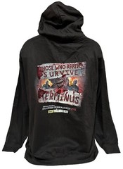 Universal Studios Halloween Horror Nights 2014 Walking Dead Hoodie Full Zip XL